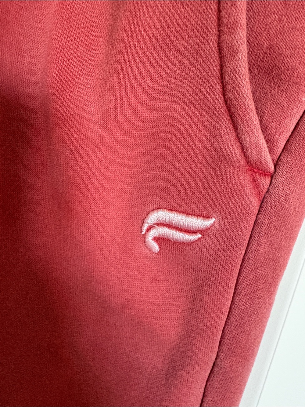 Fabletics Brick Red Drawstring Joggers - Picture 2 of 4